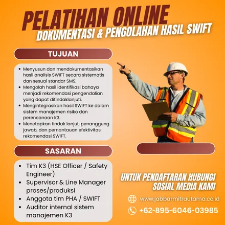 Dokumentasi dan Pengolahan Hasil SWIFT